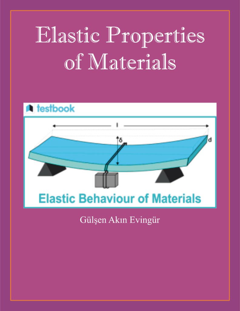 Elastic Properties of Materials
